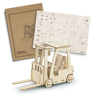 BRANDCRAFT Forklift Wooden Model (Natural)