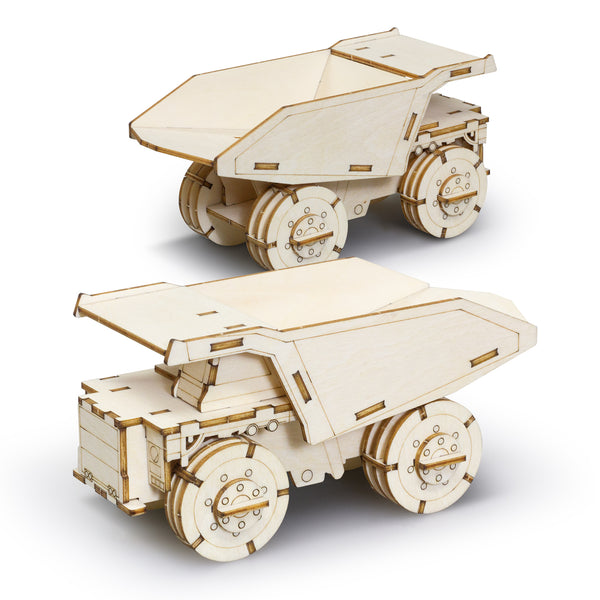 BRANDCRAFT Mining Truck Wooden Model (Natural)