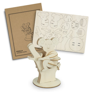 BRANDCRAFT Koala Wooden Model (Natural)