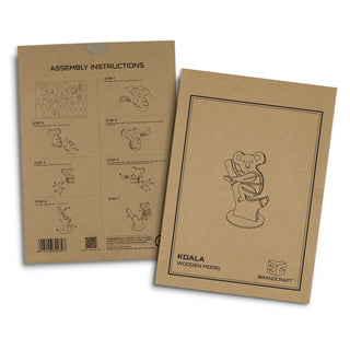 BRANDCRAFT Koala Wooden Model (Natural) — Sleeve