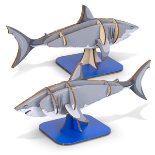 BRANDCRAFT Shark Wooden Model (Natural) — Feature