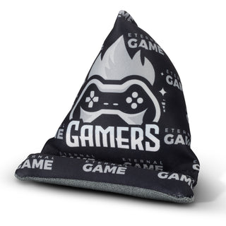 Pulse Bean Bag Phone Holder (White/Grey) — Front
