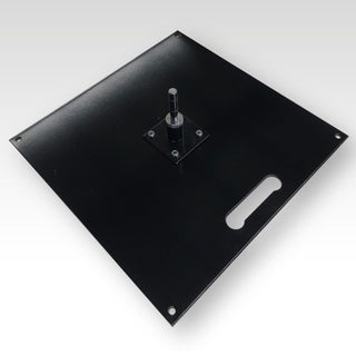 Surge Medium Feather Flag Kit (White) — Square Base