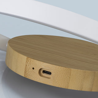 Twilight Wireless Charging Night Light (Natural/White) — Detail