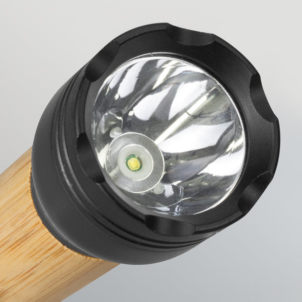 Ember Rechargeable Bamboo Torch (Natural/Black)