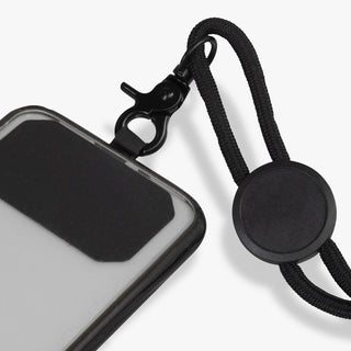 Signal Phone Lanyard (Black) — Detail