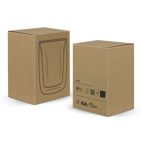 SPICE Calypso Double Wall Glass - 330ml (Clear)