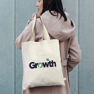 Merino Recycled Cotton Tote Bag (Natural) — Feature