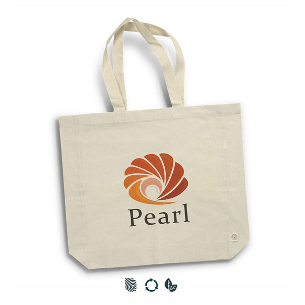 Harbour Recycled Cotton Tote Bag (Natural)