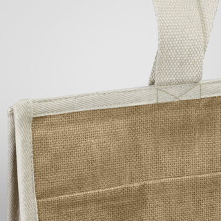 Fjord Jute Cooler Bag (Natural) — Detail