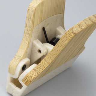 Grain Bamboo Clip (Natural) — Detail