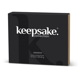 Keepsake Gardeners Set (Natural/Black) — Gift Box