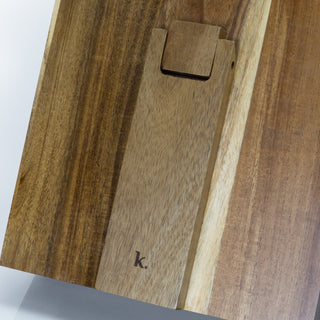 Keepsake Recipe Book Holder (Natural) — Detail