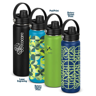 Solano Vacuum Bottle (Black) — Branding
