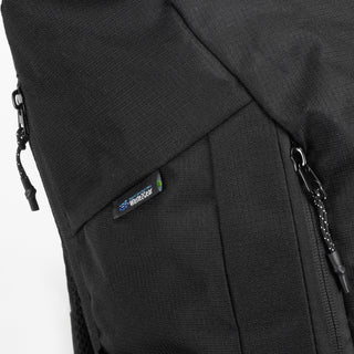 SPICE Waste2Gear Roll Up Computer Backpack (Black) — Detail