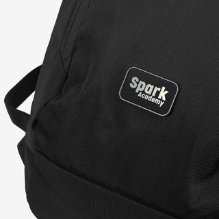 SPICE Waste2Gear Roll Up Computer Backpack (Black) — Laser Engraving