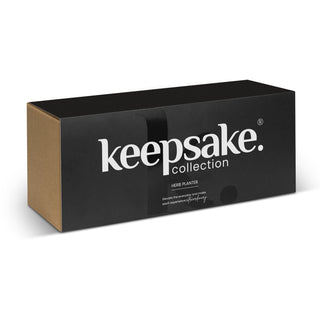 Keepsake Herb Planter (White) — Gift Box