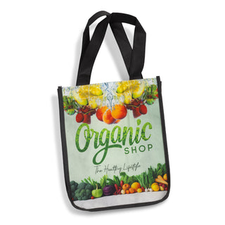 Indigo Tote Bag (White) — Front