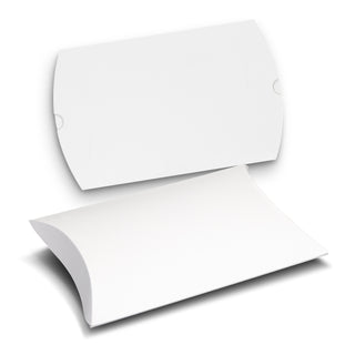Craft Pillow Box - Medium (Natural) — White