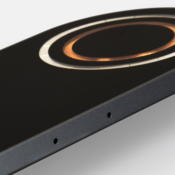 INGENIO Arc Dual Wireless Charger (Gunmetal/Black)