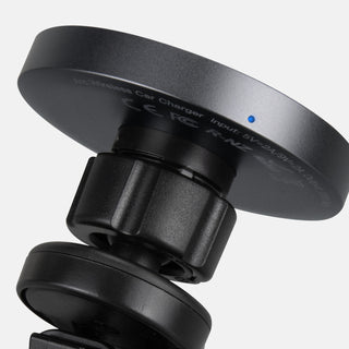 INGENIO Arc Wireless Car Charger (Gunmetal/Black) — Detail
