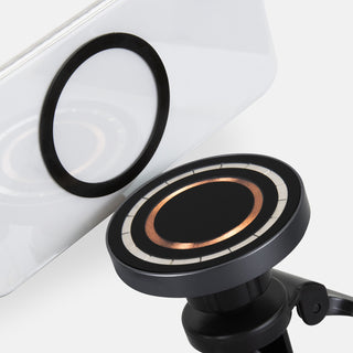 INGENIO Arc Wireless Car Charger (Gunmetal/Black) — Detail