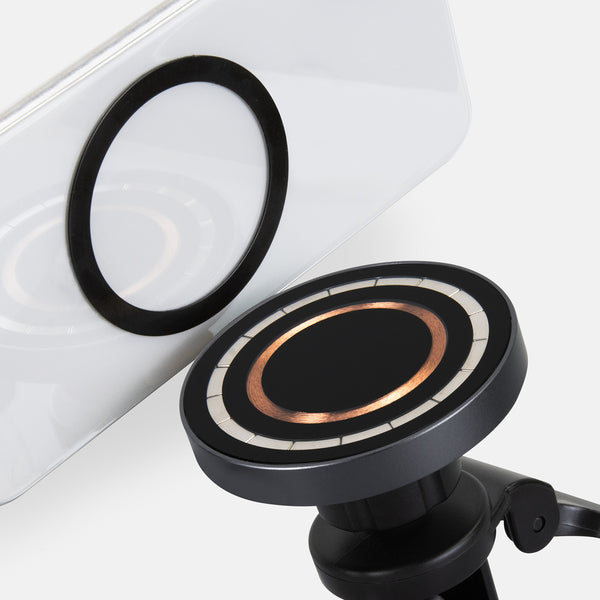 INGENIO Arc Wireless Car Charger (Gunmetal/Black)