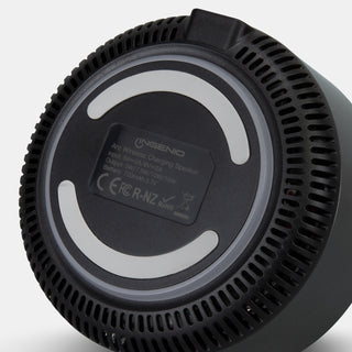 INGENIO Arc Wireless Charging Speaker (Gunmetal/Black) — Detail