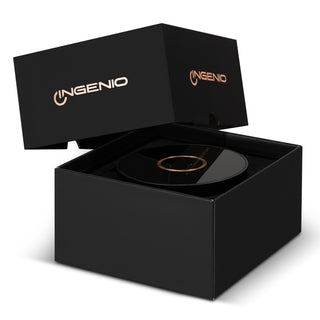 INGENIO Arc Wireless Charging Speaker (Gunmetal/Black) — Gift Box