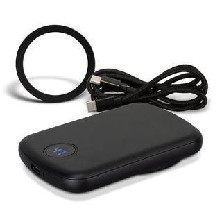 INGENIO MagSnap Wireless Charging Power Bank (Black) — Black