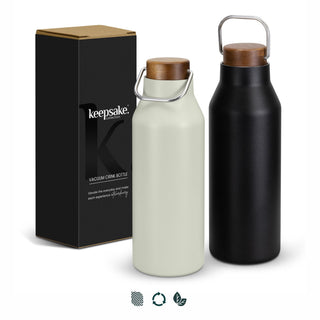 Keepsake Vacuum Drink Bottle (Ecru) — Impact Aware