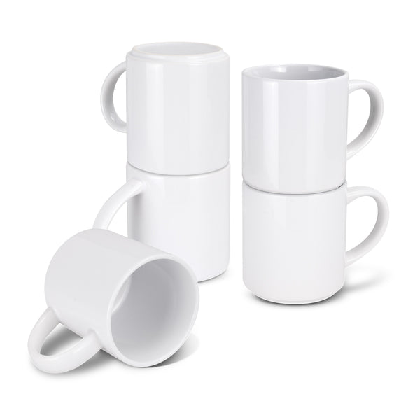 Neva Stackable Coffee Mug (White)