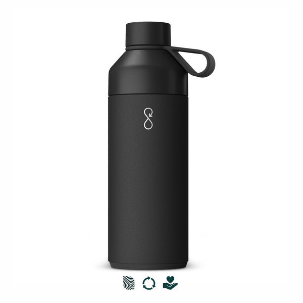 Ocean Bottle Big Vacuum Bottle (Obsidian Black)