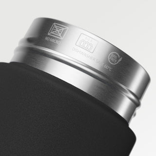 Ocean Bottle Big Vacuum Bottle (Obsidian Black) — Detail