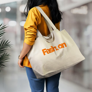 Goliath Tote Bag (Natural) — Feature