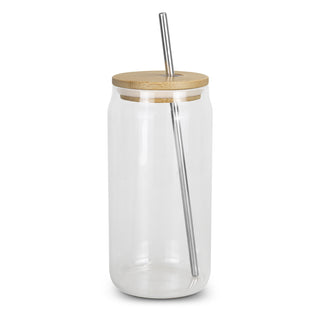 Basin Glass Tumbler (Clear/Natural)