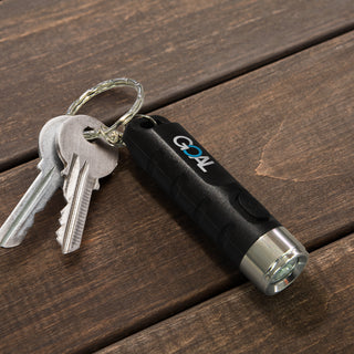 Beacon Rechargeable Torch Key Ring (Black) — Feature