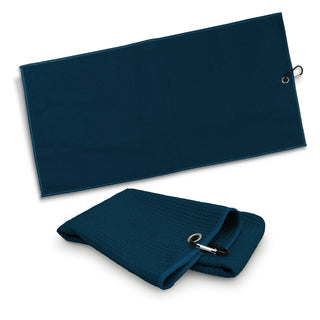 Drift Waffle Golf Towel (Navy)