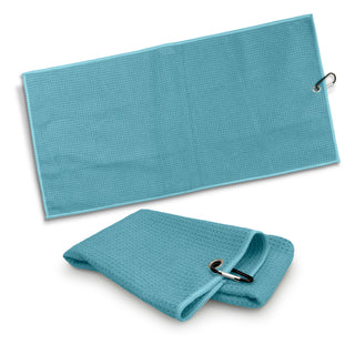 Drift Waffle Golf Towel (Light Blue)