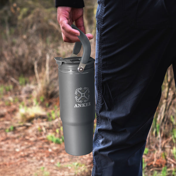 Kiln Vacuum Mug (Charcoal)