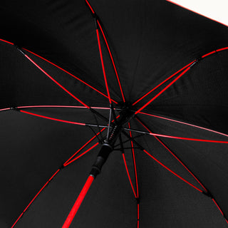 Monsoon Umbrella (Black/Orange) — Detail