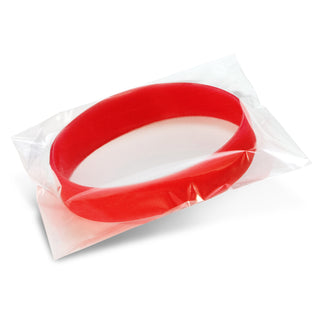 Strike Silicone Wrist Band (Purple) — Packaging