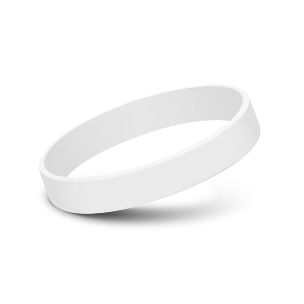 Strike Silicone Wrist Band - Embossed (Clear)