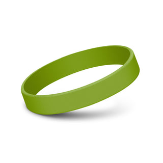 Strike Silicone Wrist Band - Embossed (Bright Green)