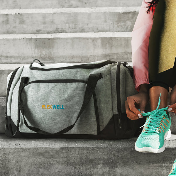 Volta Duffle Bag (Heather Grey)