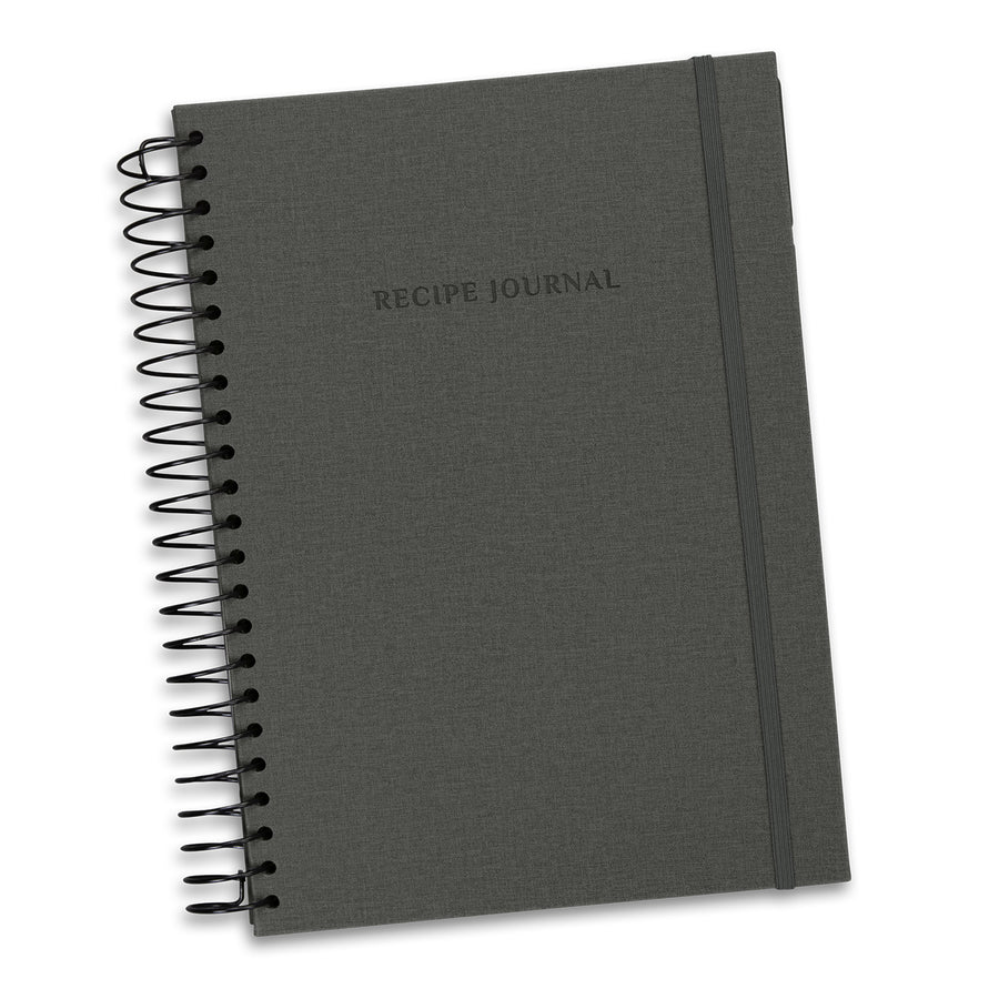 Keepsake Recipe Journal (Charcoal)
