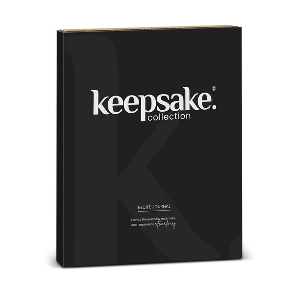 Keepsake Recipe Journal (Charcoal)