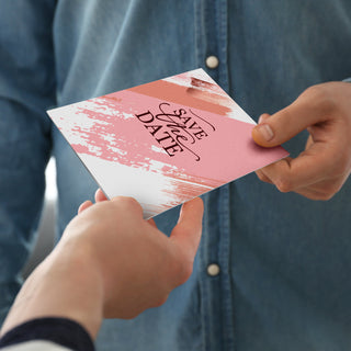 Parchment A5 Greeting Card (White) — Feature