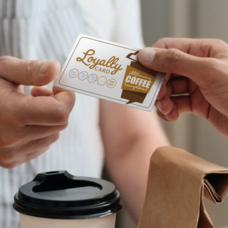 Parchment Loyalty Card (White) — Feature