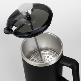 Frontier Base Camp Coffee Press (Black) — Detail